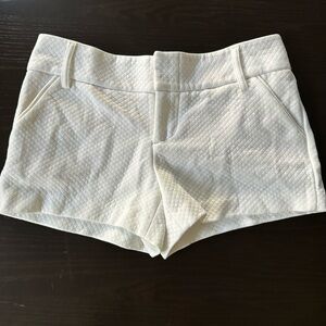 Alice + Olivia White Shorts